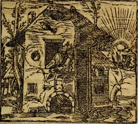 An illustration from Francisci Sanctii Brocensis .. (1573)