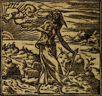 An illustration from Francisci Sanctii Brocensis .. (1573)