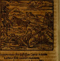 An illustration from Francisci Sanctii Brocensis .. (1573)