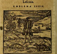 An illustration from Francisci Sanctii Brocensis .. (1573)