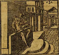 An illustration from Francisci Sanctii Brocensis .. (1573)