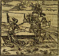 An illustration from Francisci Sanctii Brocensis .. (1573)