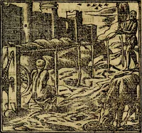 An illustration from Francisci Sanctii Brocensis .. (1573)