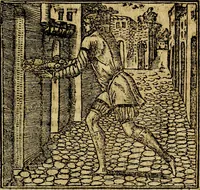 An illustration from Francisci Sanctii Brocensis .. (1573)