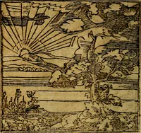 An illustration from Francisci Sanctii Brocensis .. (1573)