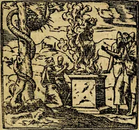 An illustration from Francisci Sanctii Brocensis .. (1573)