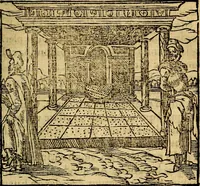 An illustration from Francisci Sanctii Brocensis .. (1573)