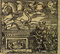 An illustration from Francisci Sanctii Brocensis .. (1573)
