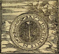 An illustration from Francisci Sanctii Brocensis .. (1573)
