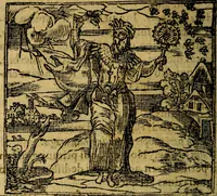 An illustration from Francisci Sanctii Brocensis .. (1573)