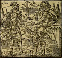 An illustration from Francisci Sanctii Brocensis .. (1573)