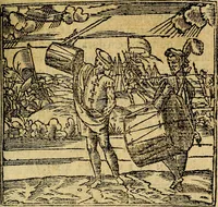 An illustration from Francisci Sanctii Brocensis .. (1573)