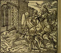 An illustration from Francisci Sanctii Brocensis .. (1573)