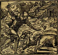 An illustration from Francisci Sanctii Brocensis .. (1573)