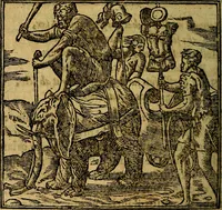 An illustration from Francisci Sanctii Brocensis .. (1573)