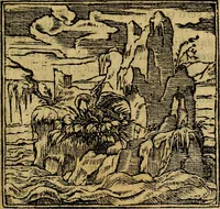 An illustration from Francisci Sanctii Brocensis .. (1573)