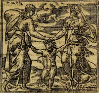 An illustration from Francisci Sanctii Brocensis .. (1573)
