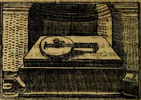 An illustration from Francisci Sanctii Brocensis .. (1573)