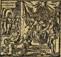 An illustration from Francisci Sanctii Brocensis .. (1573)