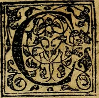An illustration from Francisci Sanctii Brocensis .. (1573)