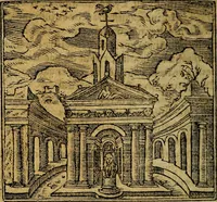 An illustration from Francisci Sanctii Brocensis .. (1573)