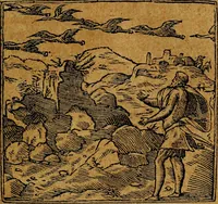 An illustration from Francisci Sanctii Brocensis .. (1573)