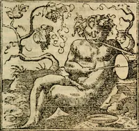 An illustration from Francisci Sanctii Brocensis In inclyta Salmaticensi Academia Rhetoricæ, Graecæque linguæ professoris Comment. in And. Alciati Emblemata : nunc denuò multis in locis accuratè recognita, & quamplurimis figuris illustrata ; cum indice copiosissimo (1573)