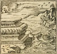An illustration from Francisci Sanctii Brocensis In inclyta Salmaticensi Academia Rhetoricæ, Graecæque linguæ professoris Comment. in And. Alciati Emblemata : nunc denuò multis in locis accuratè recognita, & quamplurimis figuris illustrata ; cum indice copiosissimo (1573)