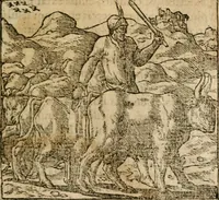An illustration from Francisci Sanctii Brocensis In inclyta Salmaticensi Academia Rhetoricæ, Graecæque linguæ professoris Comment. in And. Alciati Emblemata : nunc denuò multis in locis accuratè recognita, & quamplurimis figuris illustrata ; cum indice copiosissimo (1573)