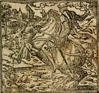 An illustration from Francisci Sanctii Brocensis In inclyta Salmaticensi Academia Rhetoricæ, Graecæque linguæ professoris Comment. in And. Alciati Emblemata : nunc denuò multis in locis accuratè recognita, & quamplurimis figuris illustrata ; cum indice copiosissimo (1573)