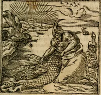 An illustration from Francisci Sanctii Brocensis In inclyta Salmaticensi Academia Rhetoricæ, Graecæque linguæ professoris Comment. in And. Alciati Emblemata : nunc denuò multis in locis accuratè recognita, & quamplurimis figuris illustrata ; cum indice copiosissimo (1573)