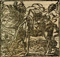 An illustration from Francisci Sanctii Brocensis In inclyta Salmaticensi Academia Rhetoricæ, Graecæque linguæ professoris Comment. in And. Alciati Emblemata : nunc denuò multis in locis accuratè recognita, & quamplurimis figuris illustrata ; cum indice copiosissimo (1573)