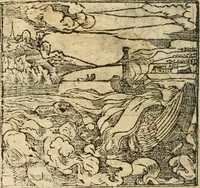 An illustration from Francisci Sanctii Brocensis In inclyta Salmaticensi Academia Rhetoricæ, Graecæque linguæ professoris Comment. in And. Alciati Emblemata : nunc denuò multis in locis accuratè recognita, & quamplurimis figuris illustrata ; cum indice copiosissimo (1573)
