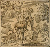 An illustration from Francisci Sanctii Brocensis In inclyta Salmaticensi Academia Rhetoricæ, Graecæque linguæ professoris Comment. in And. Alciati Emblemata : nunc denuò multis in locis accuratè recognita, & quamplurimis figuris illustrata ; cum indice copiosissimo (1573)