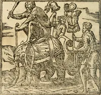 An illustration from Francisci Sanctii Brocensis In inclyta Salmaticensi Academia Rhetoricæ, Graecæque linguæ professoris Comment. in And. Alciati Emblemata : nunc denuò multis in locis accuratè recognita, & quamplurimis figuris illustrata ; cum indice copiosissimo (1573)
