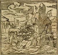 Picture 178 of 212 from Francisci Sanctii Brocensis In inclyta Salmaticensi Academia Rhetoricæ, Graecæque linguæ professoris Comment. in And. Alciati Emblemata : nunc denuò multis in locis accuratè recognita, & quamplurimis figuris illustrata ; cum indice copiosissimo (1573), leaf 492