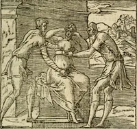 Picture 196 of 212 from Francisci Sanctii Brocensis In inclyta Salmaticensi Academia Rhetoricæ, Graecæque linguæ professoris Comment. in And. Alciati Emblemata : nunc denuò multis in locis accuratè recognita, & quamplurimis figuris illustrata ; cum indice copiosissimo (1573), leaf 542