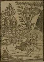 An illustration from Francis Quarles' Emblems and : Hieroglyphics of the life of man, modernized : in four books (1773)
