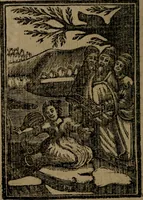An illustration from Francis Quarles' Emblems and : Hieroglyphics of the life of man, modernized : in four books (1773)