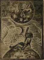 An illustration from Francis Quarles' Emblems and : Hieroglyphics of the life of man, modernized : in four books (1773)