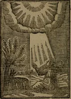 An illustration from Francis Quarles' Emblems and : Hieroglyphics of the life of man, modernized : in four books (1773)