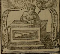 An illustration from Francis Quarles' Emblems and : Hieroglyphics of the life of man, modernized : in four books (1773)