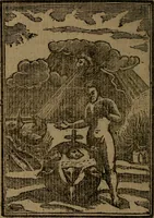 An illustration from Francis Quarles' Emblems and : Hieroglyphics of the life of man, modernized : in four books (1773)