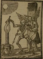 An illustration from Francis Quarles' Emblems and : Hieroglyphics of the life of man, modernized : in four books (1773)