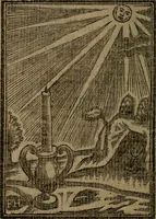 An illustration from Francis Quarles' Emblems and : Hieroglyphics of the life of man, modernized : in four books (1773)
