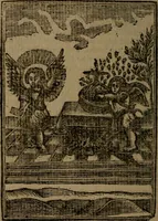 An illustration from Francis Quarles' Emblems and : Hieroglyphics of the life of man, modernized : in four books (1773)