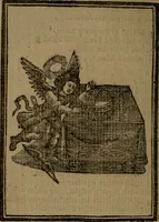 An illustration from Francis Quarles' Emblems and : Hieroglyphics of the life of man, modernized : in four books (1773)