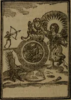 An illustration from Francis Quarles' Emblems and : Hieroglyphics of the life of man, modernized : in four books (1773)