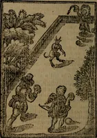 An illustration from Francis Quarles' Emblems and : Hieroglyphics of the life of man, modernized : in four books (1773)
