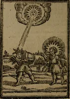 An illustration from Francis Quarles' Emblems and : Hieroglyphics of the life of man, modernized : in four books (1773)
